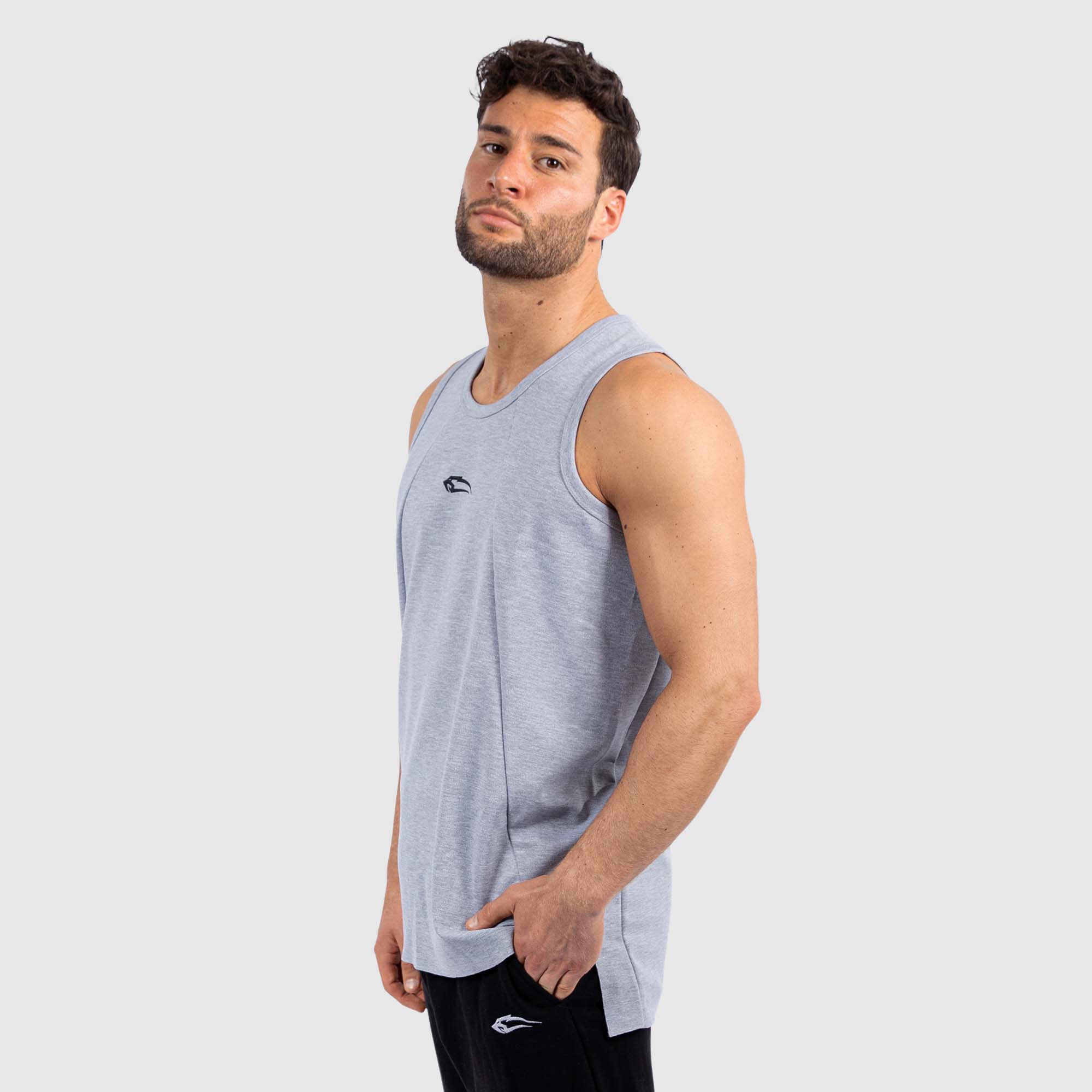 Camiseta sin mangas ancha