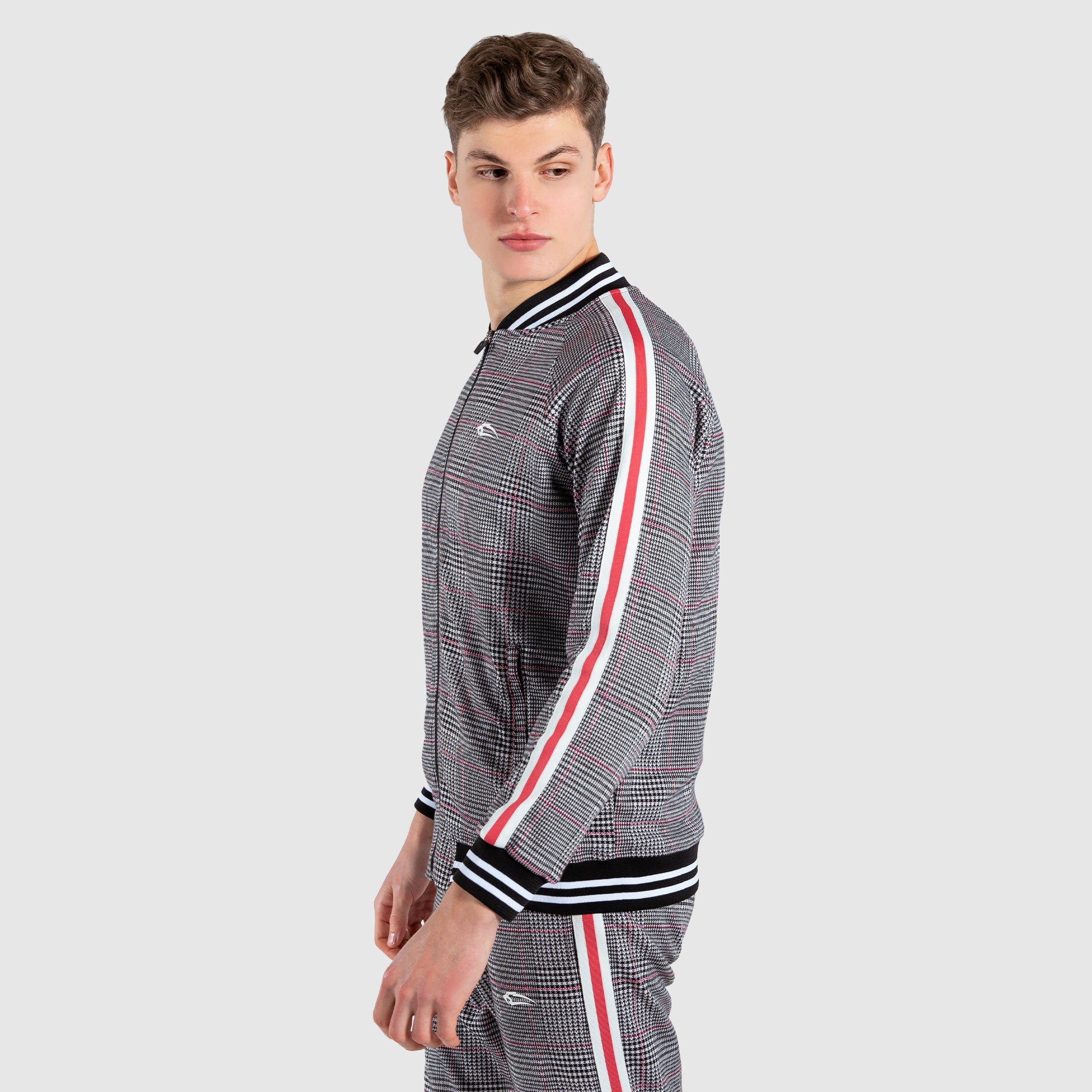 Weiß Glencheck 3XL