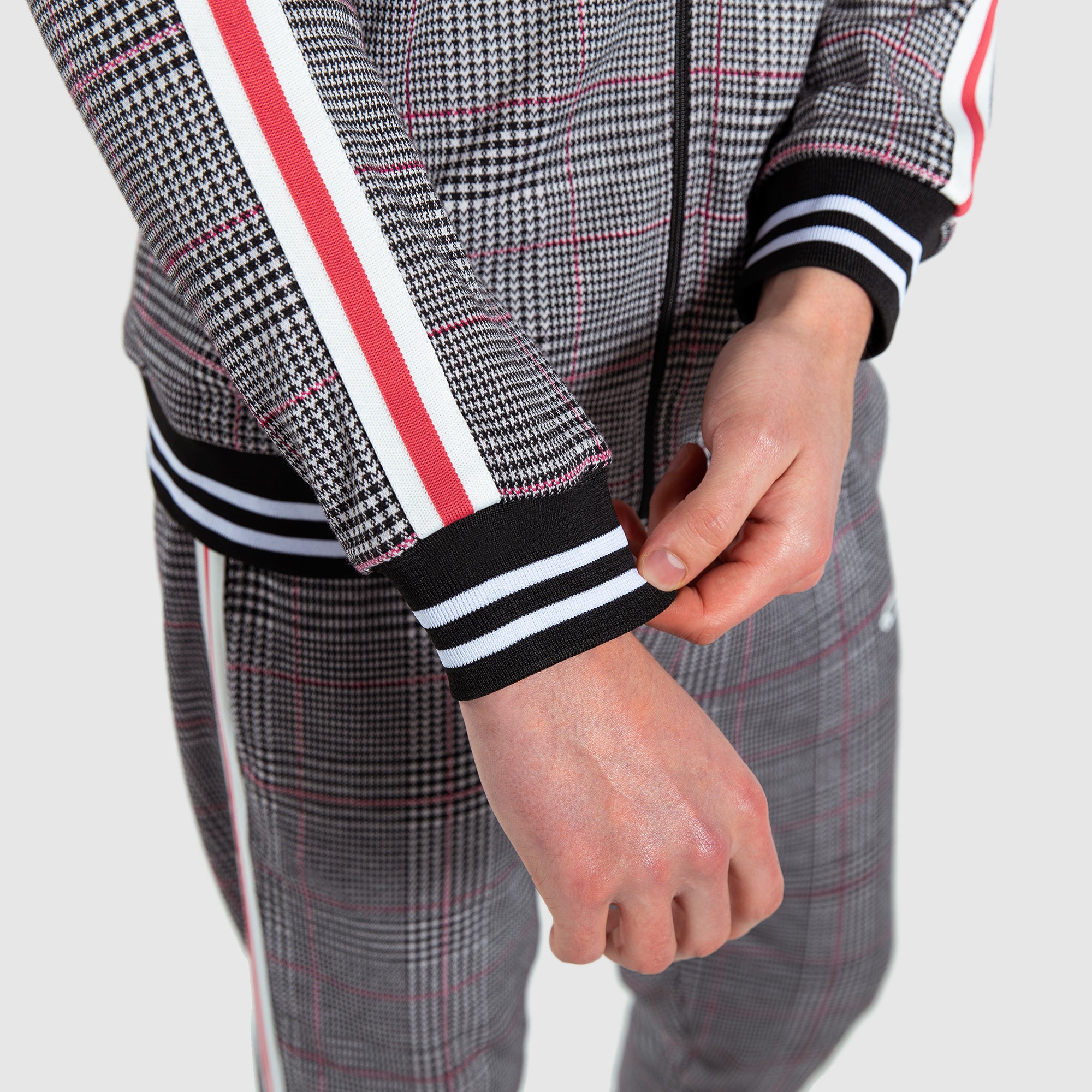Weiß Glencheck 3XL