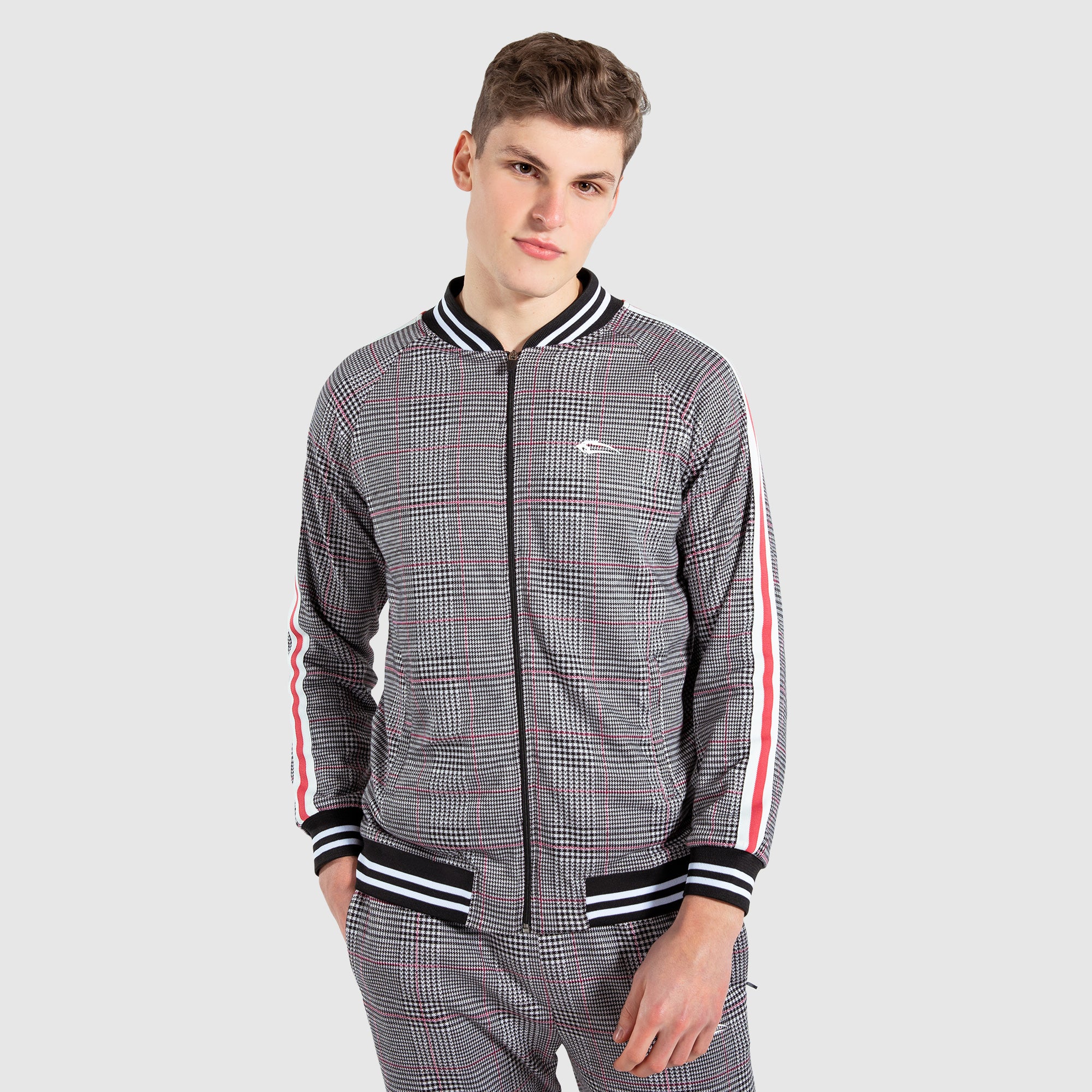 Weiß Glencheck 3XL