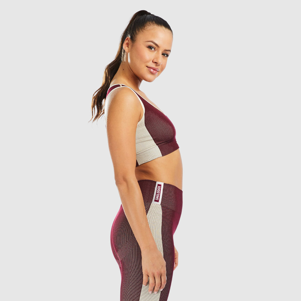 Golpe de sujetador deportivo